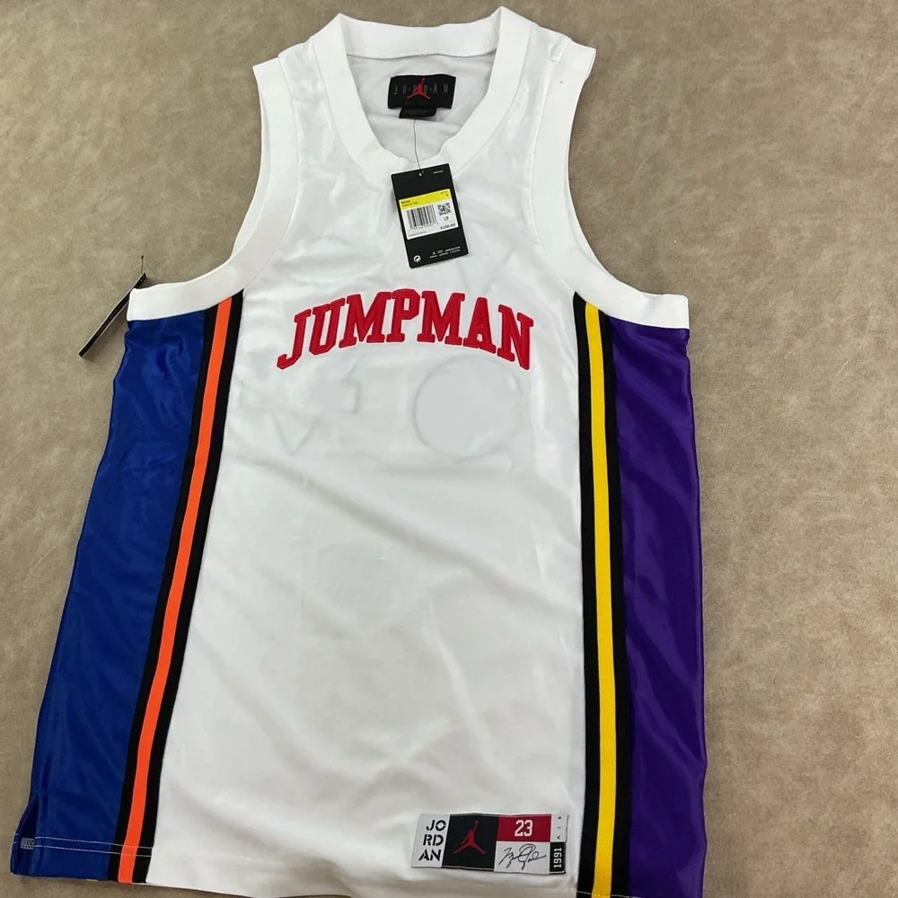 Nike Air Jordan Tank Top Sport DNA Basketball Jersey Jumpman Sz S AV6629-100 NWT